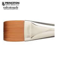 Princeton : Velvetouch : Series 3950 : Short Handle : Filbert : Size 4