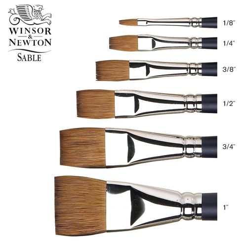 Image of Winsor & Newton Artists' Watercolour Sable Brush One Stroke