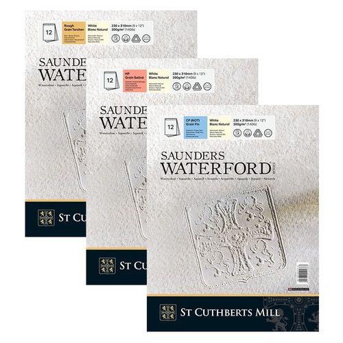 Image of Saunders Waterford Watercolour Paper Pads