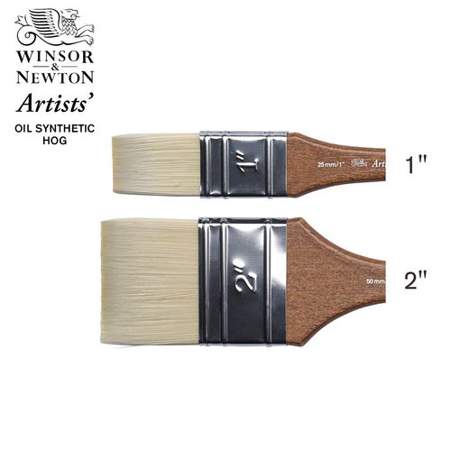 Image of Winsor & Newton Artists' Oil Synthetic Hog Glaze Brush