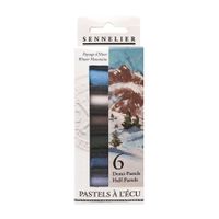Sennelier Soft Pastel 6 Half Stick Set Winter Mountains