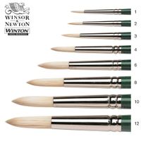 Winsor & Newton Winton Hog Round Oil Brushes