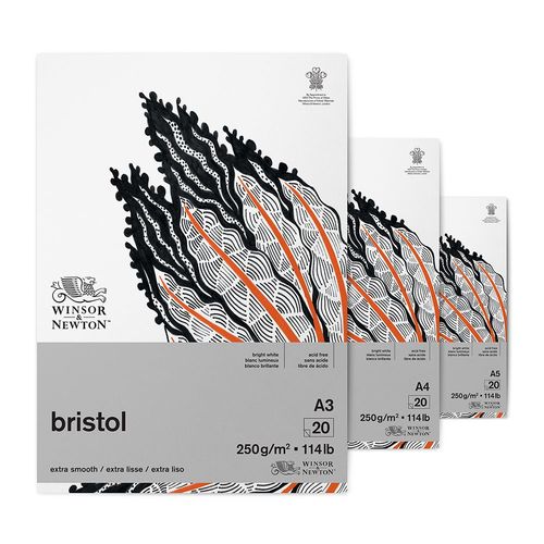 Image of Winsor & Newton Bristol Board Paper Pads