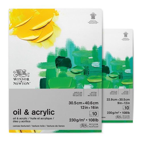 Image of Winsor & Newton Oil & Acrylic Paper Pads
