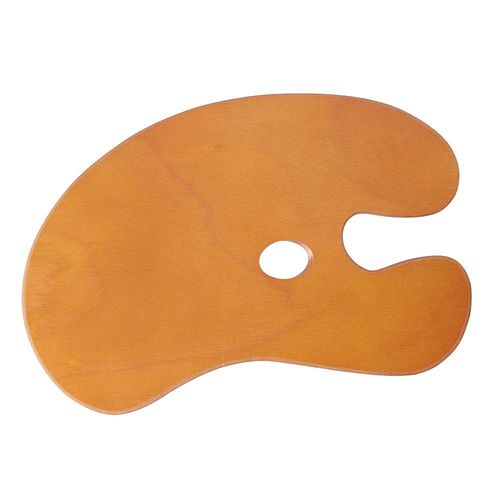 Image of Loxley Wooden Kidney Shaped Palettes
